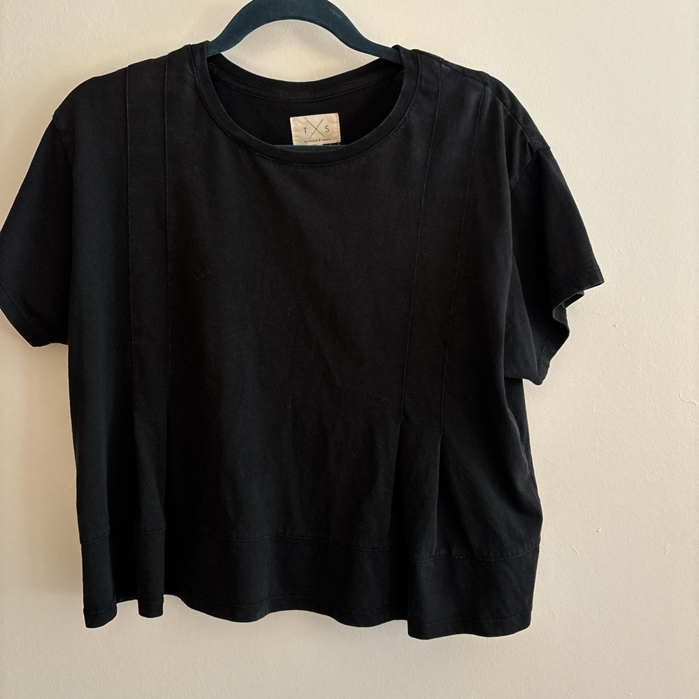 Thread & Supply Black Short Sleeve Tee